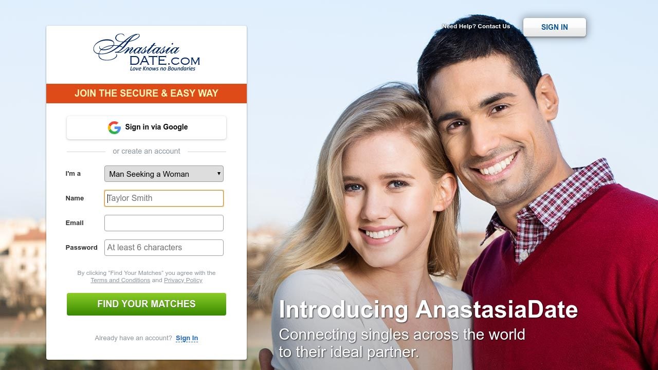 anastasia dating website datând pe cineva cu simptome ptsd
