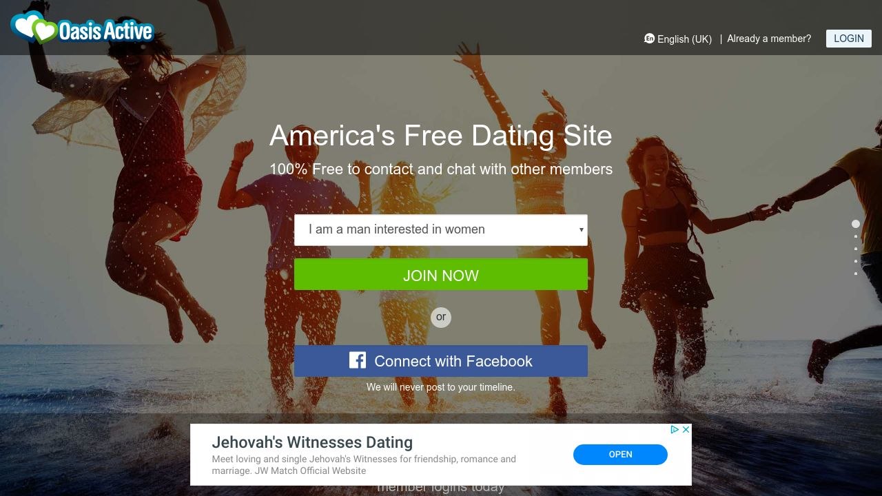 Oasis dating for 100 free